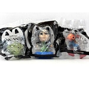 Mixed Lot of 3 McDonalds Happy Meal 2021 Disney Madrigal Marvels Sersi Space Jam
